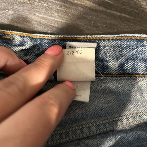 Calvin Klein Womens Jeans 5 Bootcut Y2K Double Stone Wash Mid Rise Blue - Picture 15 of 16